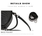 Knitted Series: Versatile Genuine leather Shoulder Bag