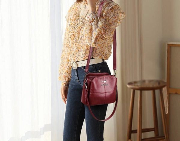 High Quality Soft PU Leather Shoulder