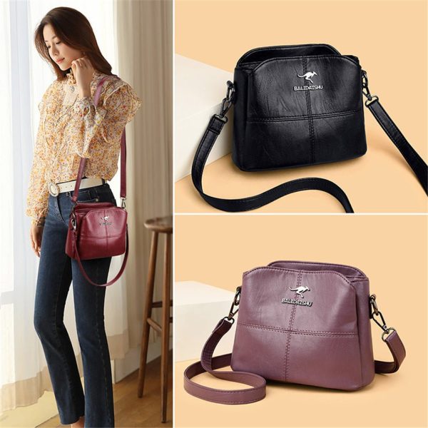 High Quality Soft PU Leather Shoulder